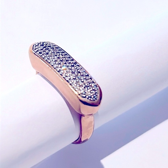 Diamond Monica Vander🌹Baja Rose Gold Ring🌹 - Picture 4 of 11